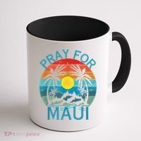 Pray For Maui Hawaii Strong Coffee Mug thumb 1