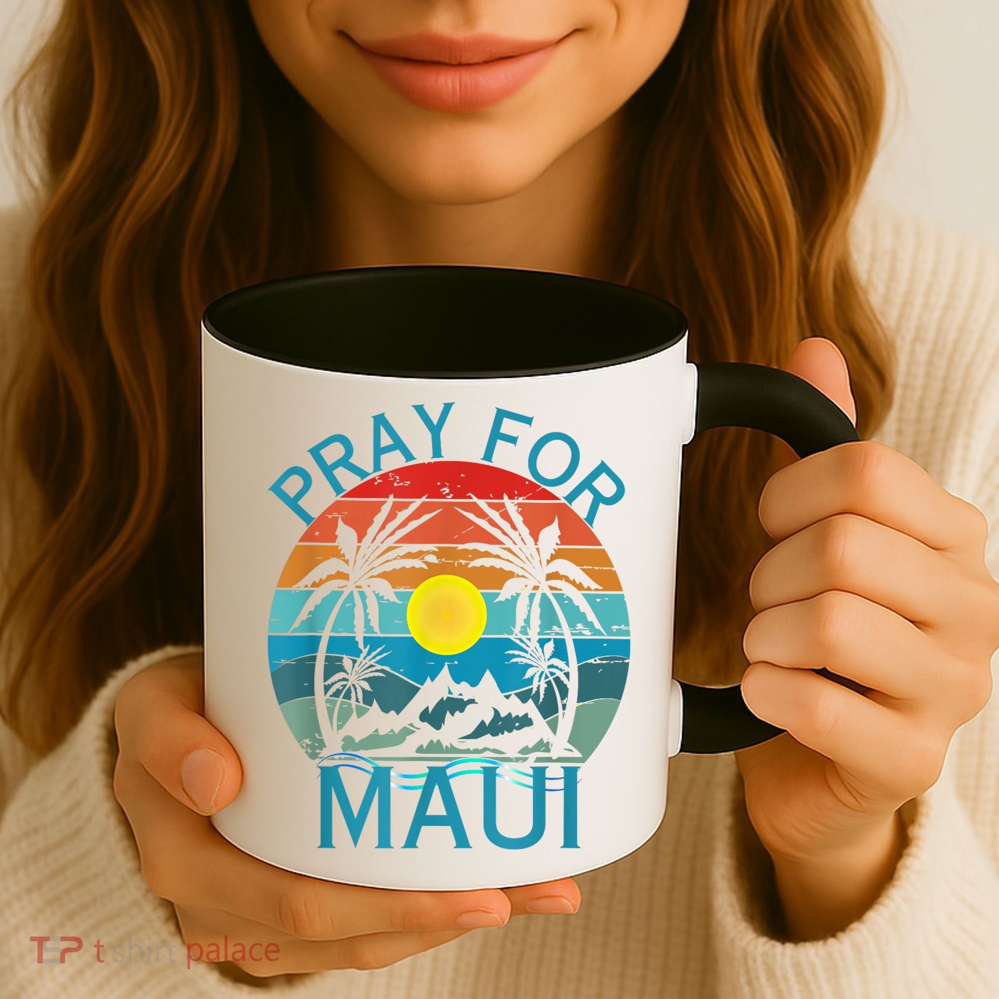 Pray For Maui Hawaii Strong Coffee Mug
