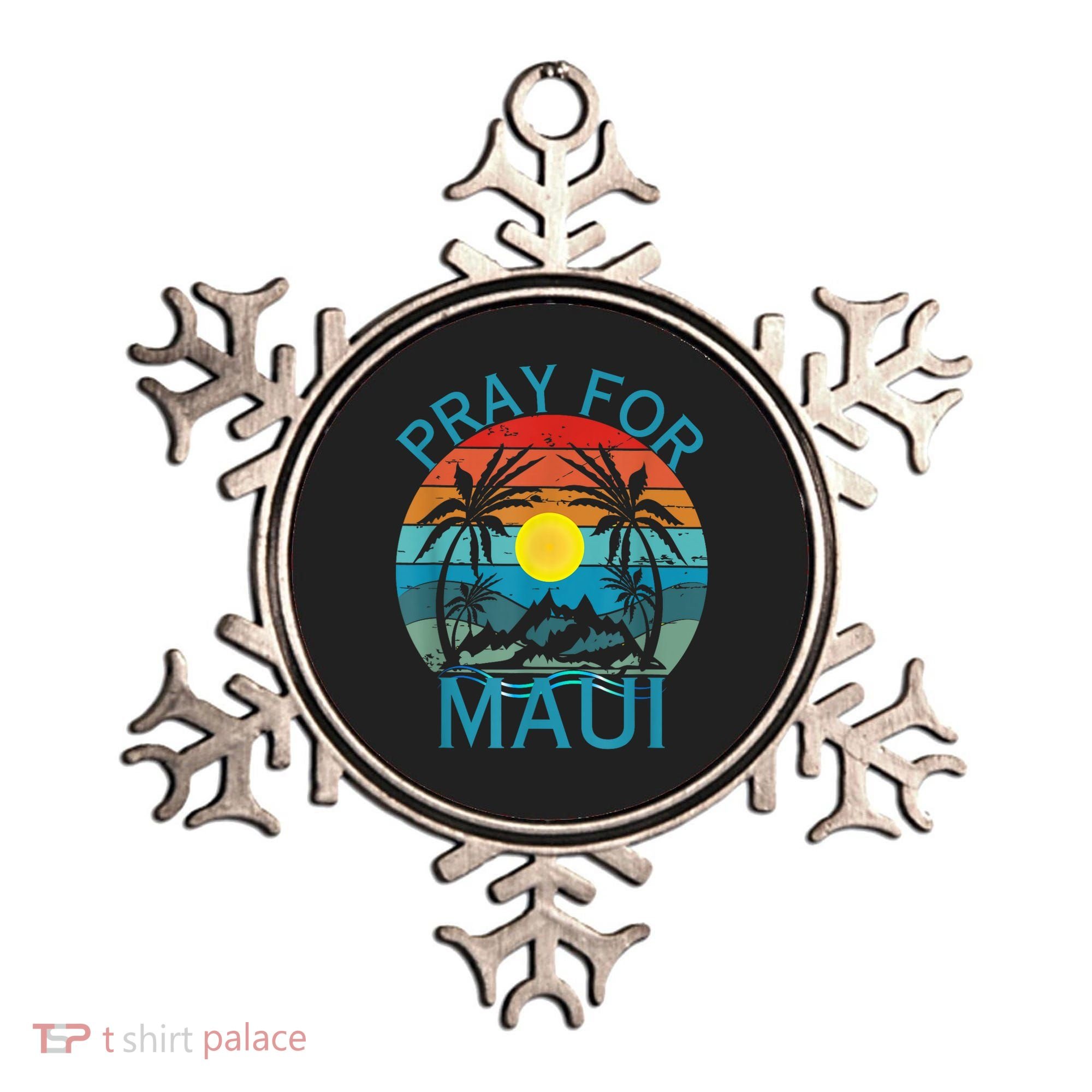 Pray For Maui Hawaii Strong Ornament