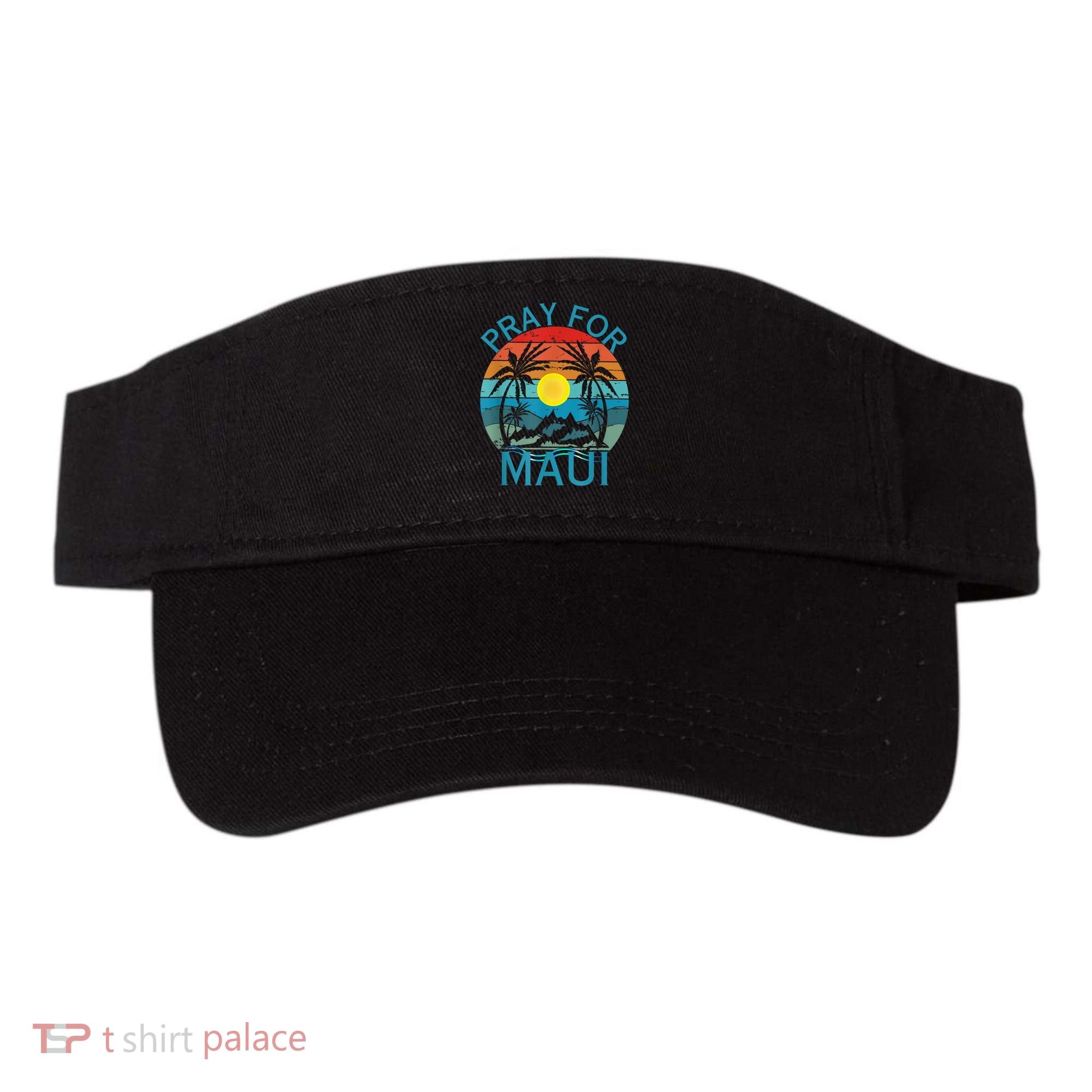 Pray For Maui Hawaii Strong Visor