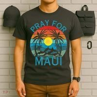 Pray For Maui Hawaii Strong T-Shirt thumb 6