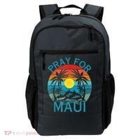 Pray For Maui Hawaii Strong Backpack thumb 0