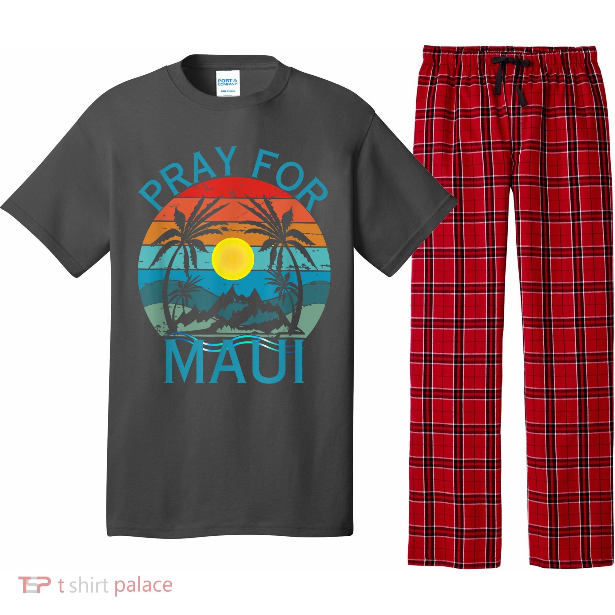 Pray For Maui Hawaii Strong Pajama Set