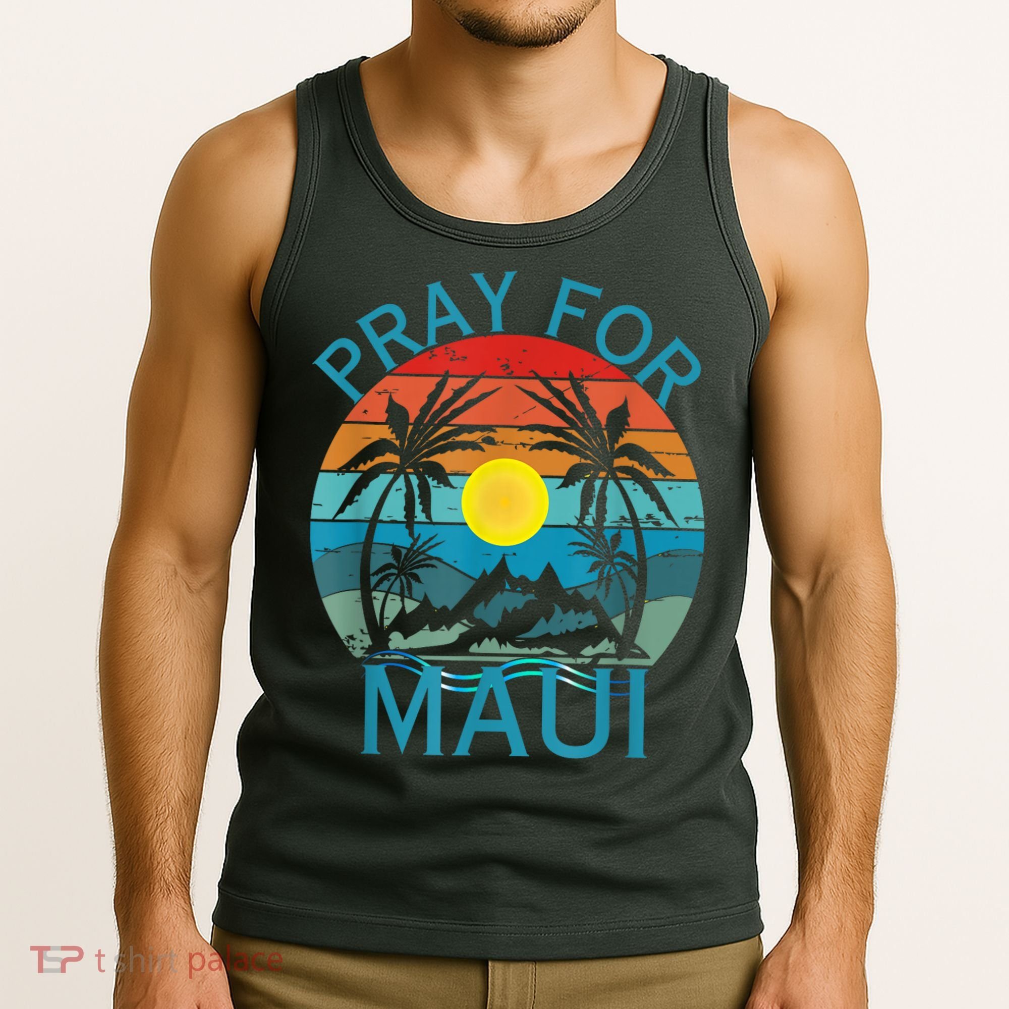 Pray For Maui Hawaii Strong Tank Top