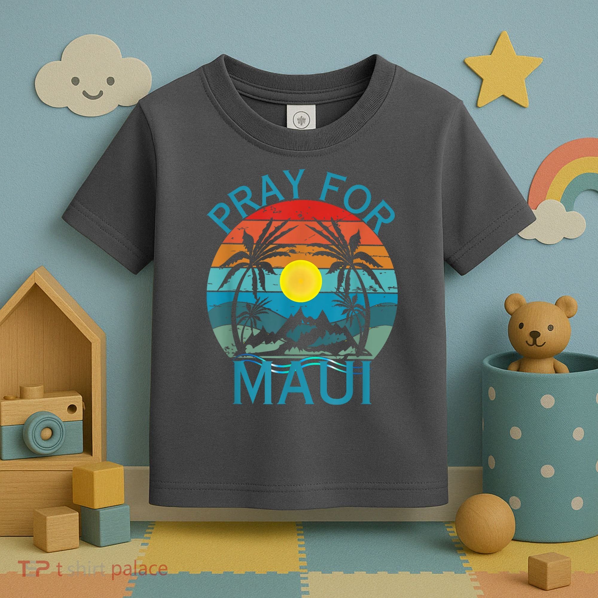 Pray For Maui Hawaii Strong Toddler T-Shirt