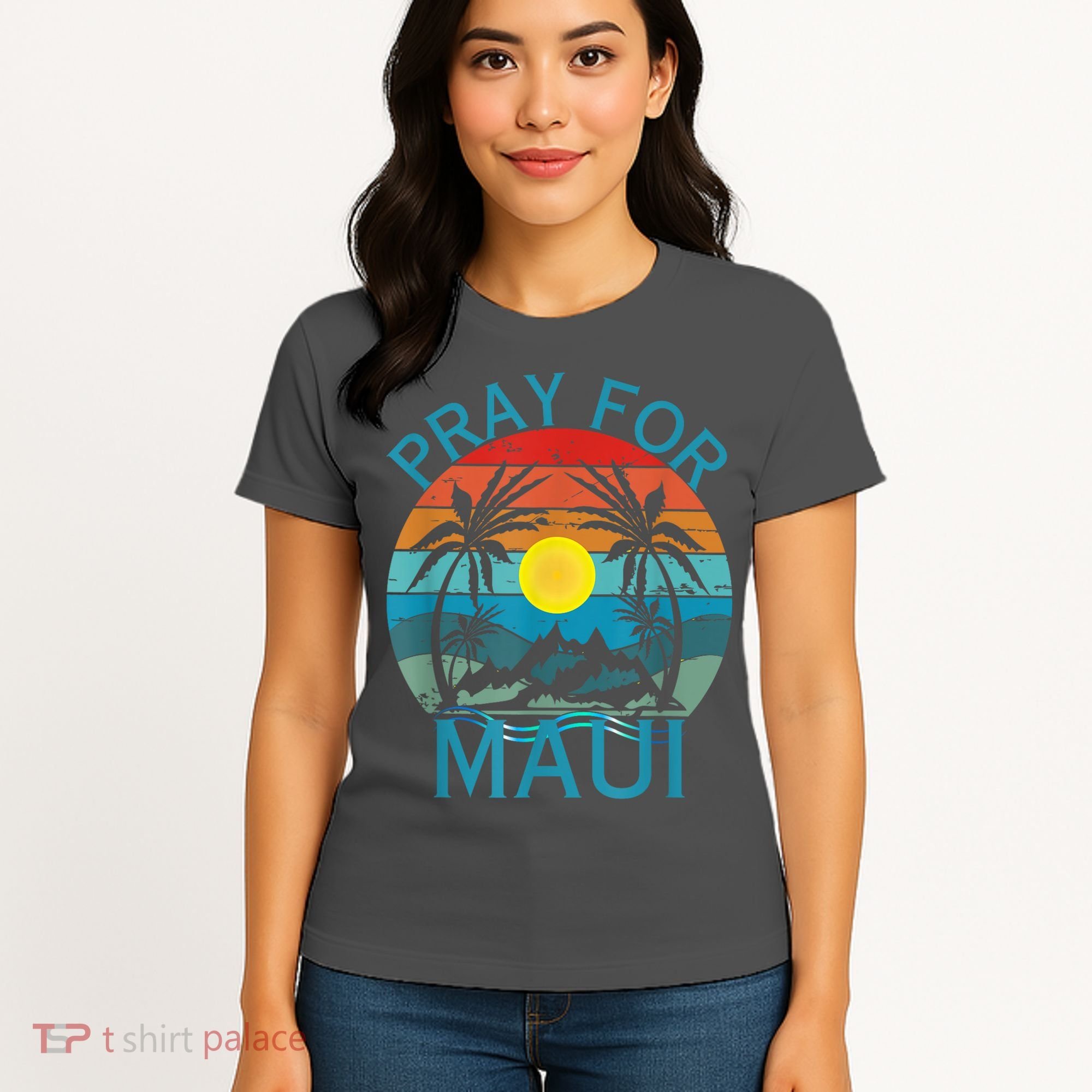 Pray For Maui Hawaii Strong Women's T-Shirt