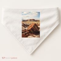 Petrified Forest National Park USA-Made Doggie Bandana thumb 0
