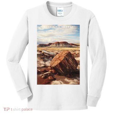 Petrified Forest National Park Kids Long Sleeve Shirt