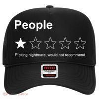 People F*cking Nightmare Would Not Recommend Funny Star Hat thumb 0