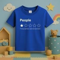 People F*cking Nightmare Would Not Recommend Funny Star Toddler T-Shirt thumb 3