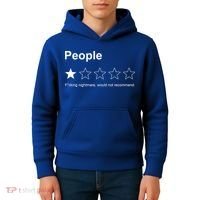 People F*cking Nightmare Would Not Recommend Funny Star Kids Hoodie thumb 4