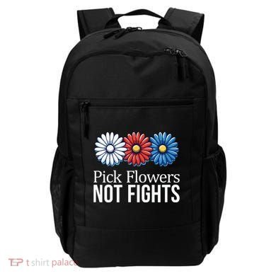Pick Flowers Not Fights Backpack