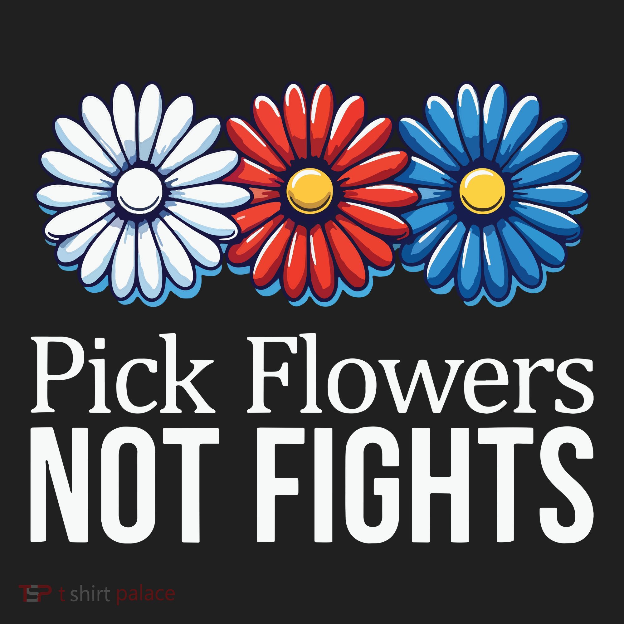 Pick Flowers Not Fights Beanie