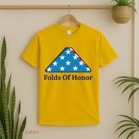 Patriotic Folds Of Honor Fallen Military First Responders T-Shirt thumb 2