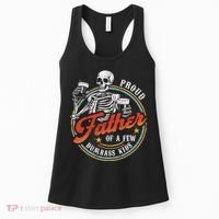 Proud Father Of A Few Dumbass Funny Dad Love Family Women's Tank Top thumb 0