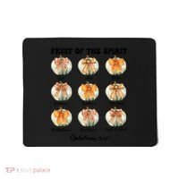 Pumpkin Fruit Of The Spirit Fall Halloween Bible Verse Mousepad thumb 0