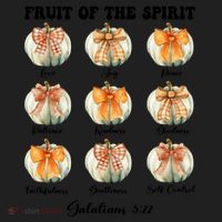 Pumpkin Fruit Of The Spirit Fall Halloween Bible Verse Hat thumb 2