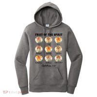 Pumpkin Fruit Of The Spirit Fall Halloween Bible Verse Women's Hoodie thumb 0
