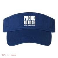 Proud Father Of Two Dumbass Gift Fathers Day Gift Dad Gift Visor thumb 0