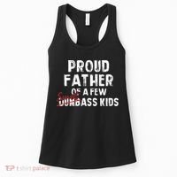 Proud Father Of A Few Smart Ass Not Dumbass Women's Tank Top thumb 0