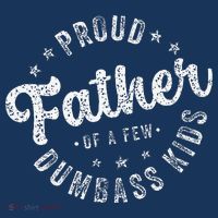 Proud Father Of A Few Dumbass Funny Fathers Day 2024 Women's Tank Top thumb 5