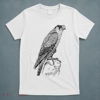 Peregrine Falcon Ornithology Falconer Bird Lover T-Shirt thumb 5