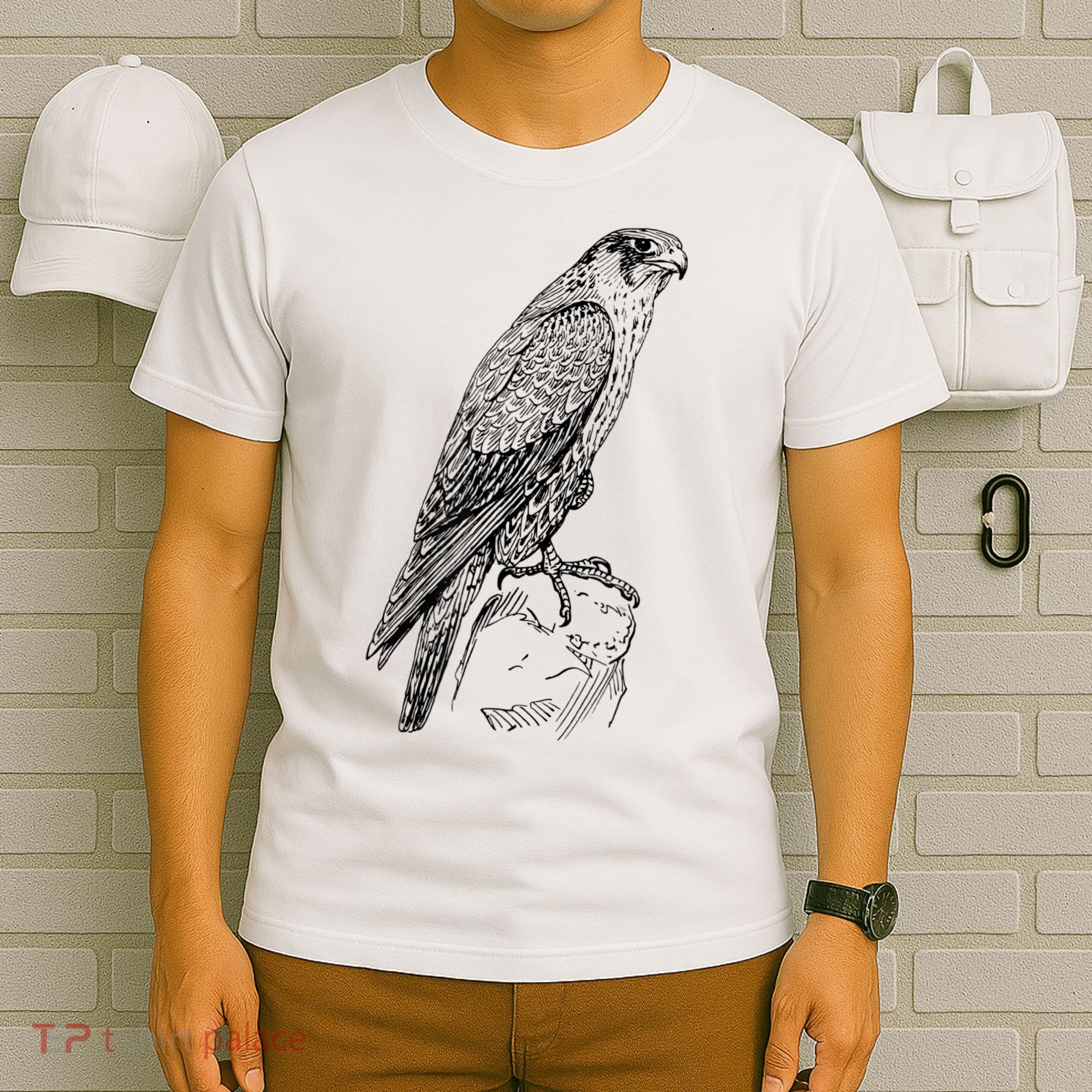 Peregrine Falcon Ornithology Falconer Bird Lover T-Shirt