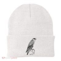 Peregrine Falcon Ornithology Falconer Bird Lover Beanie thumb 0