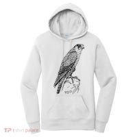Peregrine Falcon Ornithology Falconer Bird Lover Women's Hoodie thumb 0