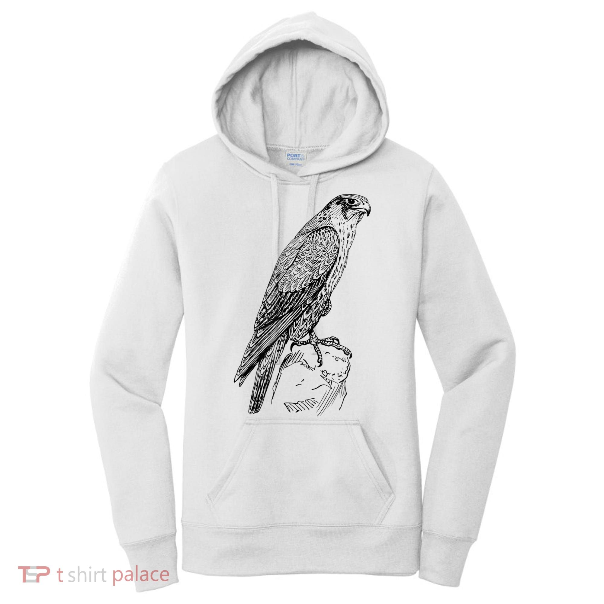 Peregrine Falcon Ornithology Falconer Bird Lover Women's Hoodie