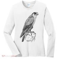 Peregrine Falcon Ornithology Falconer Bird Lover Women's Long Sleeve Shirt thumb 0