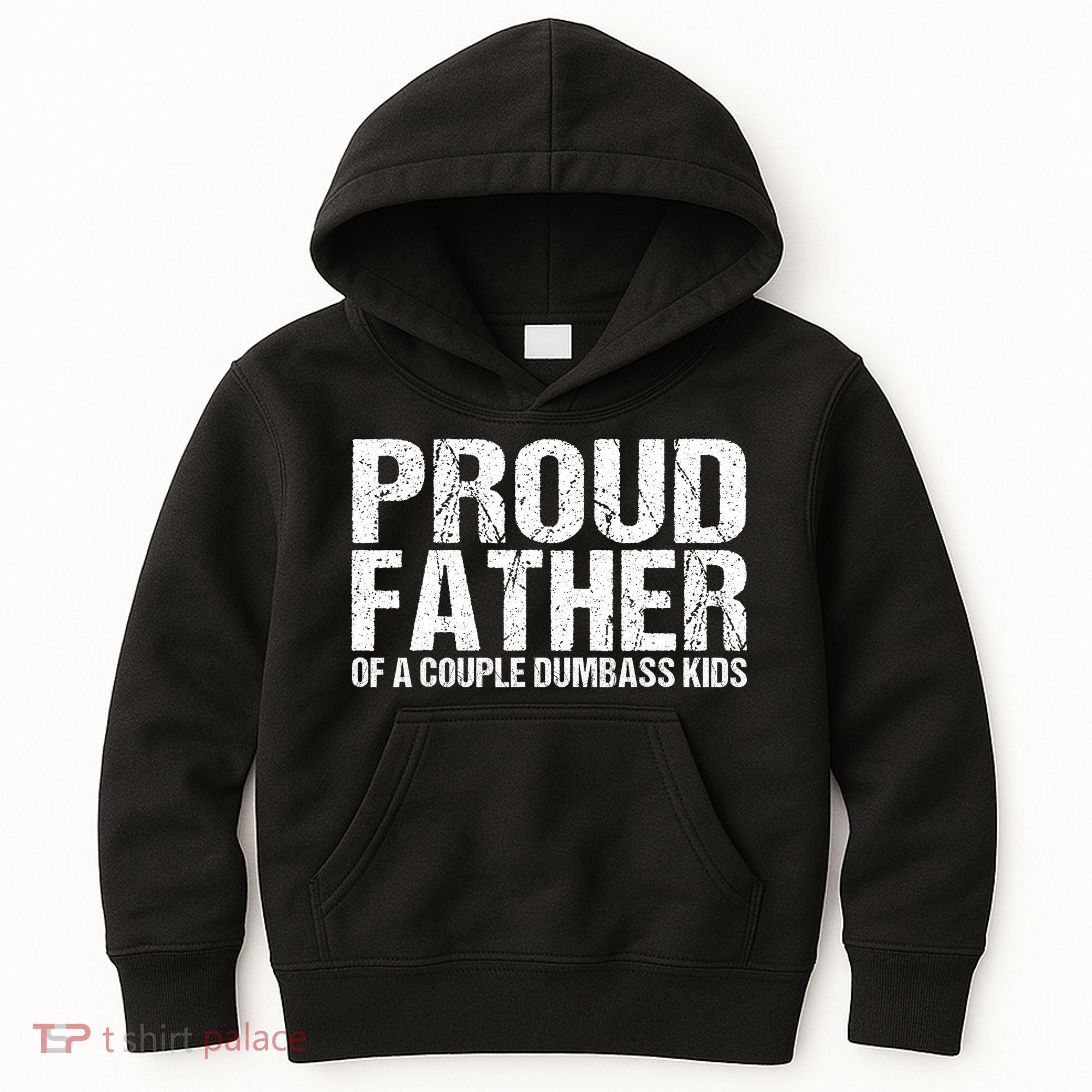 Proud Father Of A Couple Dumbass Kids Hoodie