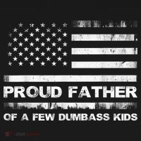Proud Father Of A Few Dumbass Funny Fathers Day Women's Tank Top thumb 5