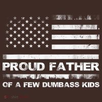 Proud Father Of A Few Dumbass Funny Fathers Day Apron thumb 3