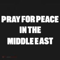 Pray For Peace In The Middle East Doggie Tank thumb 4