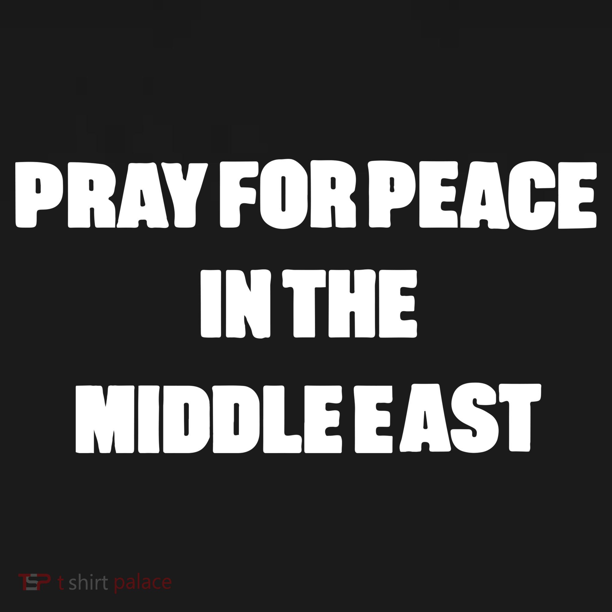 Pray For Peace In The Middle East Doggie Tank