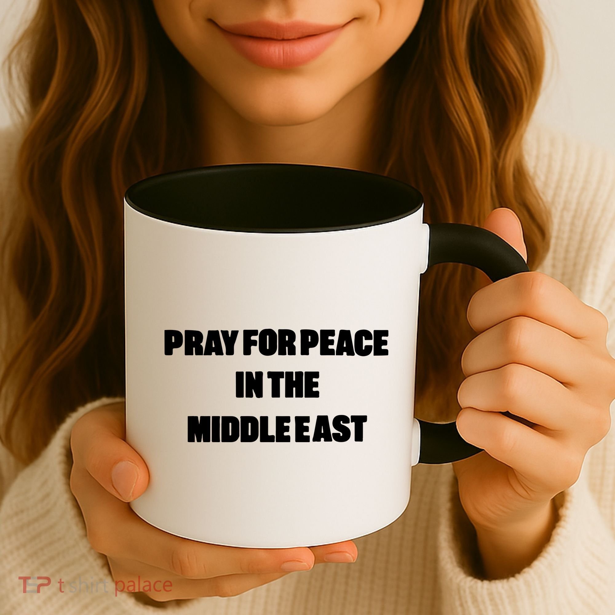 Pray For Peace In The Middle East Coffee Mug