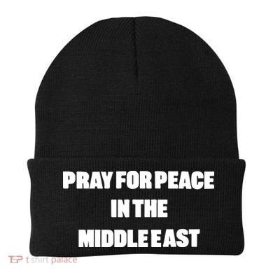 Pray For Peace In The Middle East Beanie