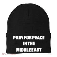 Pray For Peace In The Middle East Beanie thumb 0