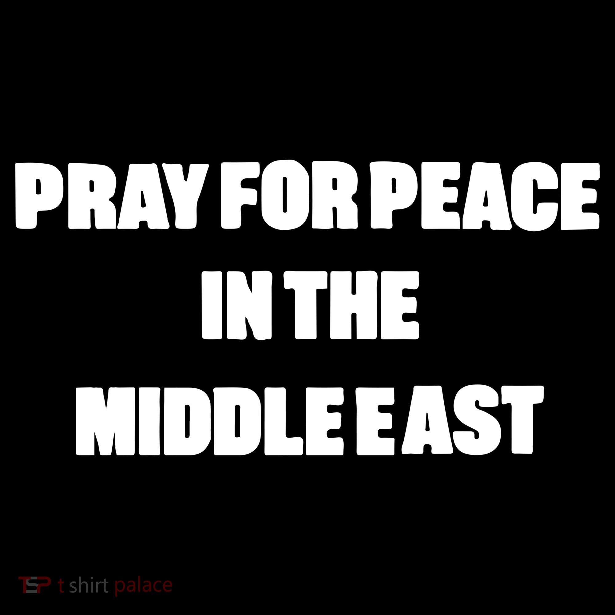 Pray For Peace In The Middle East Women's Hoodie