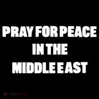 Pray For Peace In The Middle East Mousepad thumb 1
