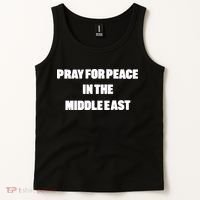 Pray For Peace In The Middle East Tank Top thumb 2