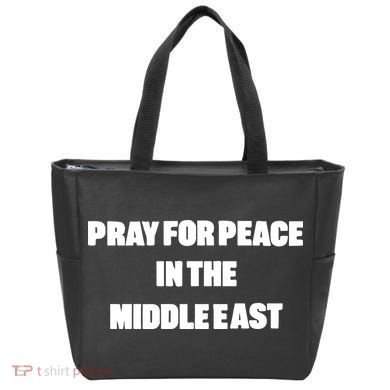 Pray For Peace In The Middle East Tote Bag