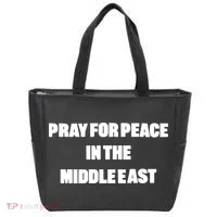Pray For Peace In The Middle East Tote Bag thumb 0