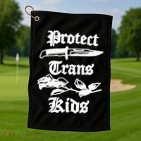 Peggy Flanagan Protect Golf Towel thumb 1