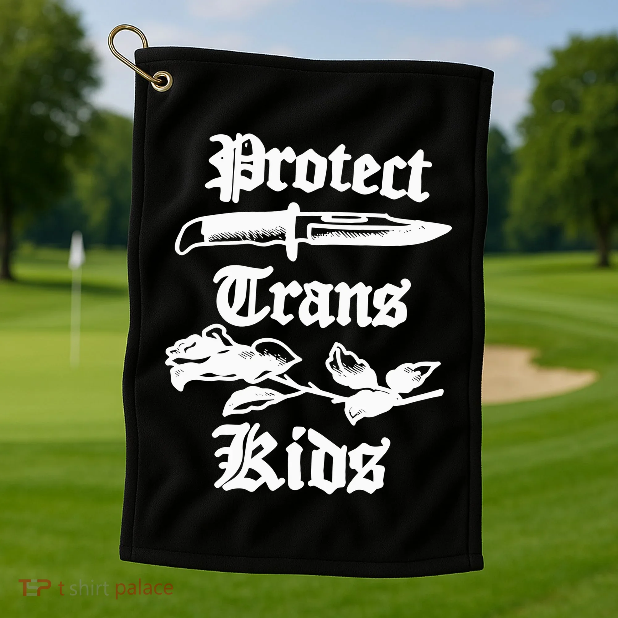 Peggy Flanagan Protect Golf Towel