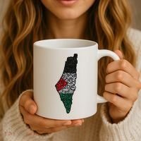 Palestine Flag Palestinian Coffee Mug thumb 3