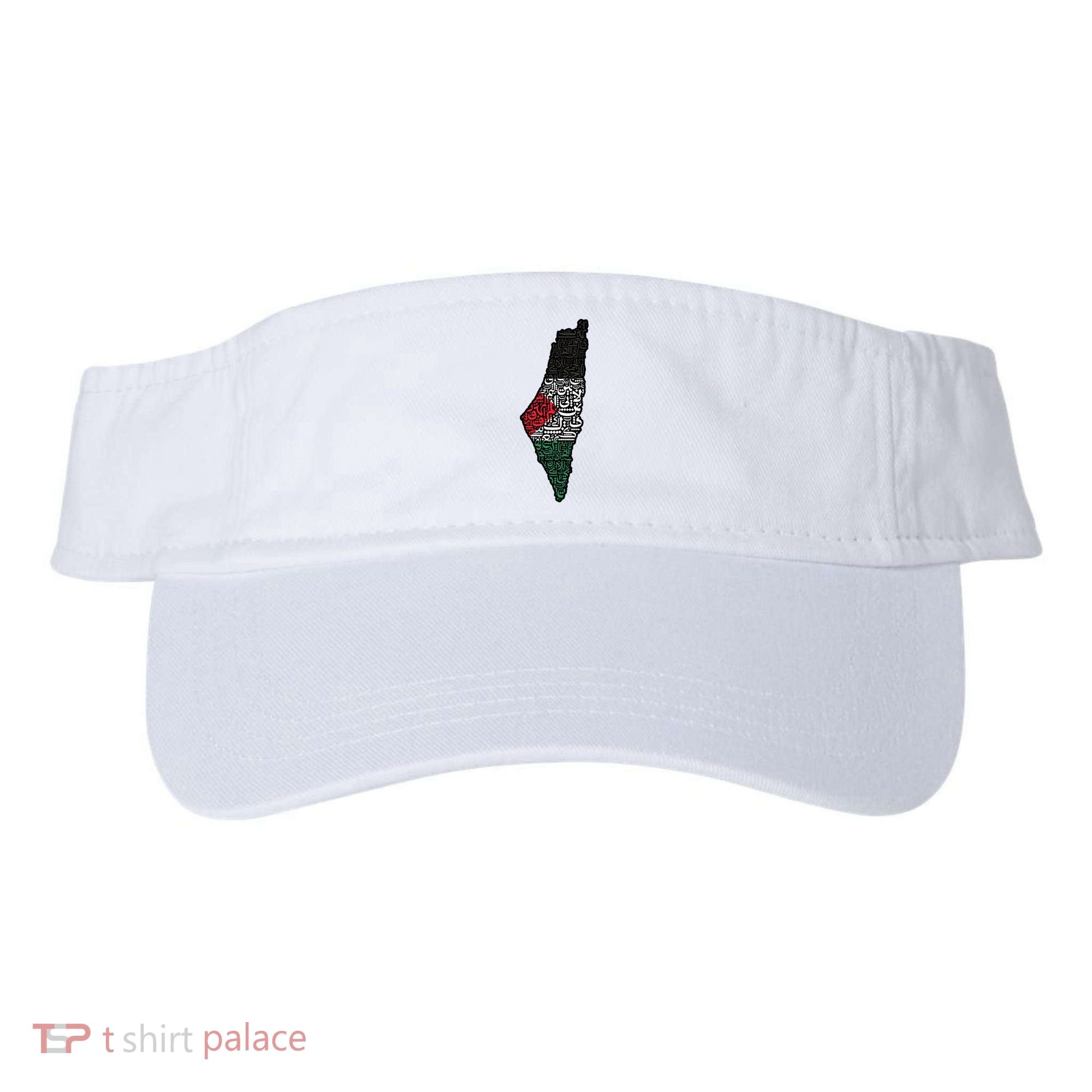 Palestine Flag Palestinian Visor