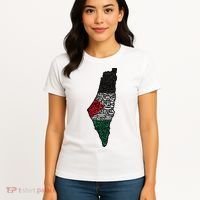 Palestine Flag Palestinian Women's T-Shirt thumb 4
