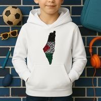 Palestine Flag Palestinian Kids Hoodie thumb 2